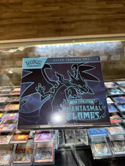 Pokemon TCG Mega Evolutions Phantasmal Flames Elite Trainer Box ETB New Sealed - Image 1