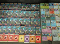 Pokemon Cards 94 plus 40 Full Card Packs I know Nothing About These See Pictures - Image 3