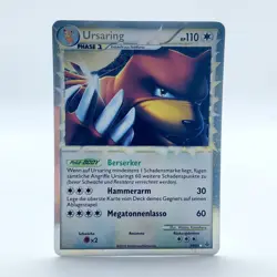 Pokemon TCG Karte - Ursaring Prime Holo Deutsch 89/95 Entfesselt - Image 1