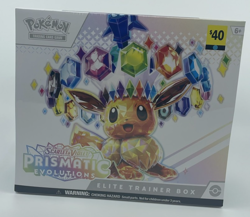 Pokemon TCG Scarlet Violet Prismatic Evolutions Elite Trainer Box ETB Sealed - Image 1