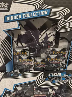 Pokemon TCG - Black Bolt & White Flare Binder Collection - Qty 6 (3 of Each) 🔥 - Image 2