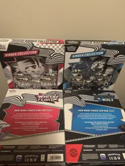 Pokemon TCG - Black Bolt & White Flare Binder Collection - Qty 6 (3 of Each) 🔥 - Image 5