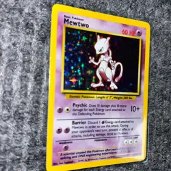 Vintage Pokemon - Base Set - Mewtwo - 10/102 Holo - LP Very Good Unlimited - Image 3