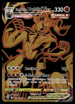 Pokemon TCG Brilliant Stars #TG29/TG30 Single Strike Urshifu VMAX NM - Image 1