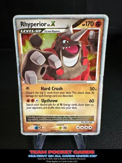 Rhyperior lv.X DP29, Black Star Promo, Pokemon, MP - Image 1