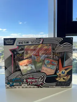 Pokemon nova Victini Illustration Collection SV Black Bolt & White Flare Box - Image 1