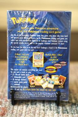 1999 Pokemon Base Set 2 Player Starter Theme Deck WOTC Machamp Vintage - Image 2