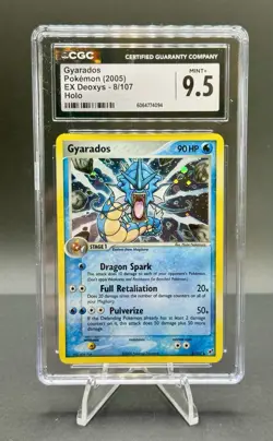Pokemon 2005 EX Deoxys Gyarados Holo Rare CGC 9.5 - Image 1