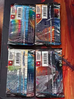 POKEMON SUN & MOON COSMIC ECLIPSE (2019) SEALED BOOSTER PACK ART SET OF 4 (B) - Image 2
