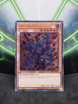 Yugioh Maximum Six LODT-EN097 Ultimate Rare NM - Image 1