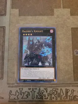 YUGIOH RAIDERS KNIGHT MP21-EN190 RARE 1ST ED NM - Image 1