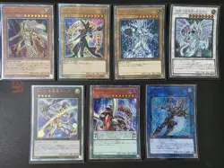 7× Yugioh Japanese 20TH Anniversary Secret Rare Bundle NM+ - Image 1
