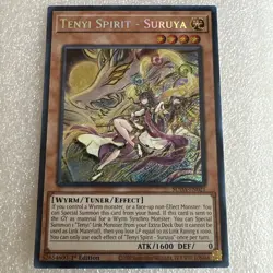 Yugioh Tenyi Spirit - Suruya SUDA-EN021 Secret Rare 1st Ed Near Mint - Image 1