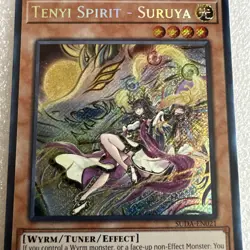 Yugioh Tenyi Spirit - Suruya SUDA-EN021 Secret Rare 1st Ed Near Mint - Image 4
