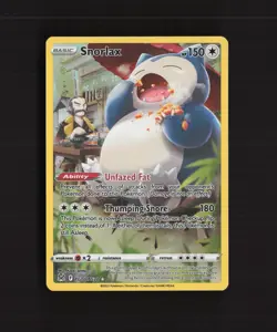 Snorlax TG10/TG30 Lost Origin Full Art Ultra Rare Holo Pokemon Card NM - Image 1
