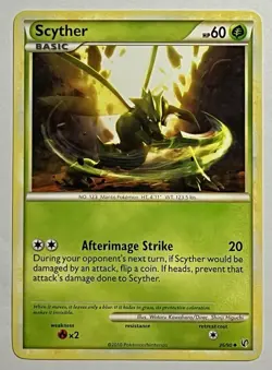 Scyther 36/90 (MP) Common HeartGold SoulSilver: Undaunted 2010 Pokemon Card - Image 1