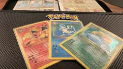 Charizard Blastoise Venusaur Pokemon - 1st Edition shadowless - 1999 - Artcards - Image 1