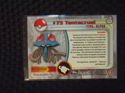 Tentacruel #73 Topps Black Label Non Foil Pokemon Card NM/LP - Image 2