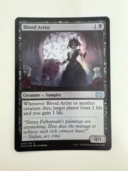 Blood Artist Foil MTG Magic the Gathering Card NM Near Mint 2X2 - Image 1