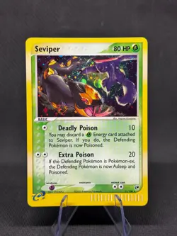 Seviper - 11/100 - Pokemon TCG Ex Sandstorm Holo Card NM - Image 1