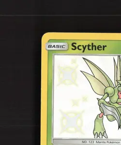 Scyther SV1/SV94 Hidden Fates Shiny Holo Rare Pokemon Card NM - Image 3