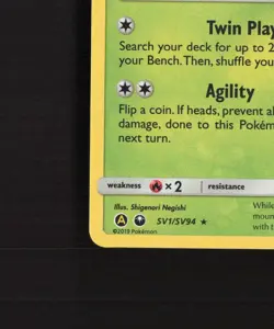 Scyther SV1/SV94 Hidden Fates Shiny Holo Rare Pokemon Card NM - Image 5
