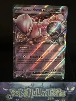Pokemon Card Team Rockets Mewtwo Ex SVP 216 Destined Rivals Black Star Promo NM - Image 1