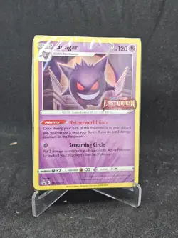 Pokemon Card Gengar SWSH241 Lost Origin Stamped Black Star Promo Sealed - Image 1