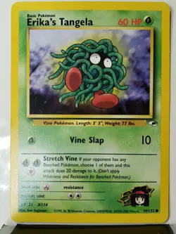 Erika's Tangela 79/132 - NM - Gym Heroes Pokemon Card - $2 Combined Shipping - Image 1