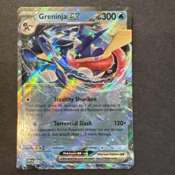GRENINJA EX 54 Scarlet & Violet Black Star Promo Pokemon TCG card - Image 2
