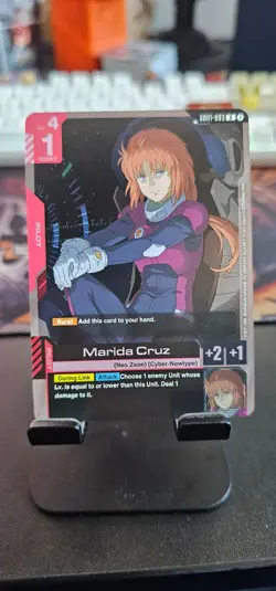 GD01 GD01-093 Marida Cruz Rare R | Gundam Card Game | Newtype Rising - Image 1