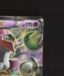 Hoopa EX XY71 XY Black Star Promo Holo Pokemon Card DMG - Image 4