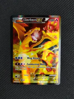 Charizard EX XY121 Black Star Promo Full Art Holo Pokemon Card - Image 1