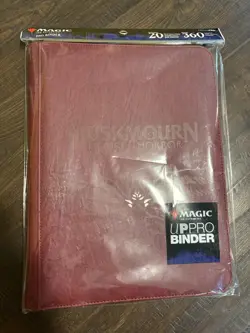 Ultra Pro Premium Album Binder 9 Pockets Zippered - Duskmourn MTG - Image 1