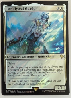 MTG: Lord Jyscal Guado (Surge Foil) Commander: Final Fantasy Foil NM - Image 1
