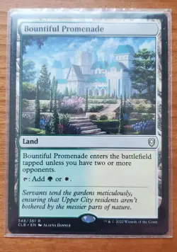 MTG Bountiful Promenade (NM) - (Regular) Baldur's Gate - Image 1