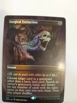 Surgical Extraction (Borderless) Double Masters 2022 Foil - Image 1