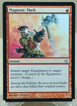 Magnetic Theft 74/165 5DN: Fifth Dawn Magic The Gathering: LP - Image 1