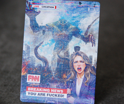 Breaking news Eldrazi | MTG Satirical Altered Fan ARt - Image 4