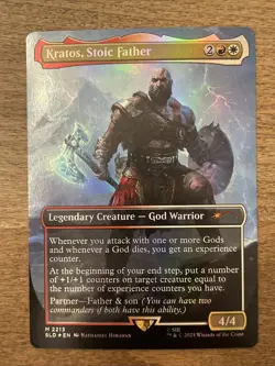 Kratos, Stoic Father Secret Lair Drop Foil - Image 1