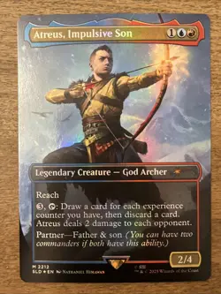 Atreus, Impulsive Son Secret Lair Drop Foil - Image 1