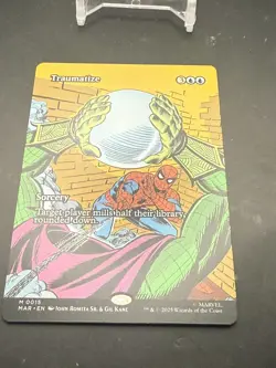 MTG Spider-Man Traumatize Borderless NONFOIL M0015 NM - Image 3