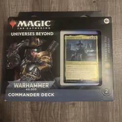 MTG: Warhammer 40k - Forces Of The Imperium Commander Deck - New in Box Sealed - Image 1