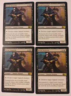 4X Royal Assassin MTG, Magic 2010 (M10), Rare, LP - Image 1