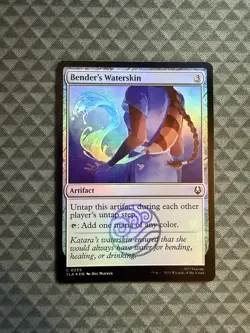 MTG Bender’s Waterskin #0255 Foil Uncommon Avatar: The Last Airbender (TLA) - Image 1