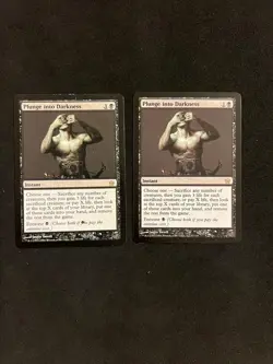 Plunge into Darkness x2 [Fifth Dawn] Magic MTG Cards LP - Image 1