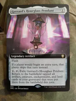 MTG Gerrard's Hourglass Pendant (DMC) Dominaria United Extended Regular Rare 93 - Image 1