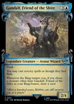 4 x Gandalf, Friend of the Shire - Foil - Showcase Scrolls - The Lord of the Rin - Image 1
