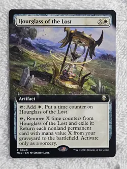 MTG Hourglass of the Lost (Extended Art) Modern Horizons 3 (MH3) #40 Rare NM - Image 1