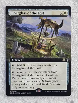 MTG Hourglass of the Lost (Extended Art) Modern Horizons 3 (MH3) #40 Rare NM - Image 2